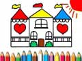 Hry Doll House Coloring Book