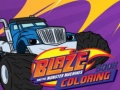 Hry Baze and the monster machines Coloring Book