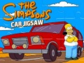 Hry The Simpsons Car Jigsaw