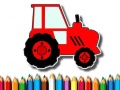 Hry Easy Kids Coloring Tractor