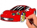 Hry Racing Cars Coloring book