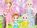 Hry Frozen Family Flower Picnic