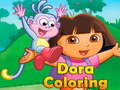 Hry Dora Coloring