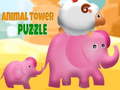 Hry Animal Tower Puzzle