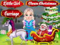 Hry Little Girl Clean Christmas Carriage