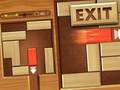 Hry Exit Unblock Red Wood Block