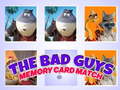 Hry The Bad Guys Memory Card Match
