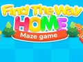Hry Find The Way Home Maze Game