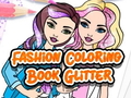 Hry Fashion Coloring Book Glitter