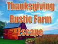 Hry Thanksgiving Rustic Farm Escape