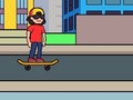 Hry Skateboard Wheelie