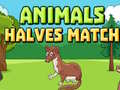 Hry Animals Halves Match