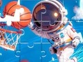 Hry Jigsaw Puzzle: Space Basketball