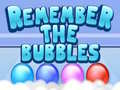 Hry Remember the Bubbles