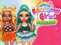 Hry Rainbow Girls Dress Up Challenge