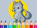 Hry Coloring Book: Wolf