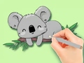 Hry Coloring Book: Two Koalas