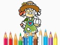 Hry Coloring Book: Scarecrow