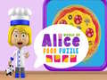 Hry World of Alice Food Puzzle