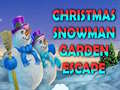 Hry Christmas Snowman Garden Escape