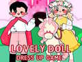 Hry Lovely Doll Dress Up Game 