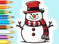 Hry Coloring Book: Snowman Family