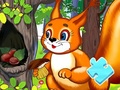 Hry Jigsaw Puzzle: Squirrel Hide Food
