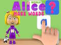 Hry World of Alice Make Words