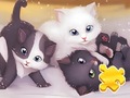 Hry Jigsaw Puzzle: Playing Cats