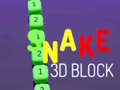 Hry Snake 3D Block