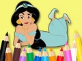 Hry Coloring Book: Princess Jasmine