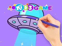 Hry Coloring Book: Spaceship In Planet