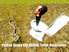 Hry Python Snake Kill Skibidi Toilet Backrooms