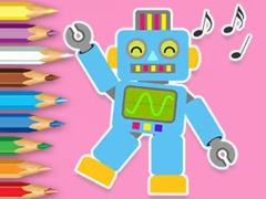 Hry Coloring Book: Robot Dancing