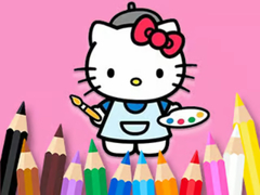Hry Coloring Book: Hello Kitty Painting