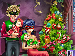 Hry Dotted Girl Family Christmas