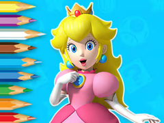 Hry Coloring Book: Young Princess Peach