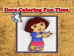 Hry Dora Coloring Fun Time