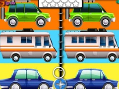 Hry Cartoon Cars Spot The Difference