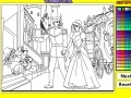 Hry Cinderella Online Coloring Game