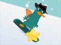Hry Perry The Platypus Snowboarding