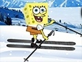 Hry Sponge Bob skiing