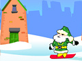Hry Santa Snowboarding