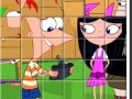 Hry Phineas And Ferb Spin Puzzle