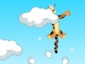 Hry Tiger jumps on clouds