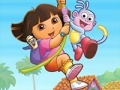 Hry Dora the Explorer - Collect the Flower