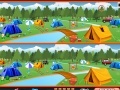 Hry Camping Spot the difference