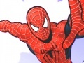 Hry Spiderman flying: coloring