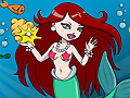Hry Mermaid Aquarium Coloring