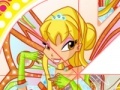 Hry Winx Stella Style: Round Puzzle